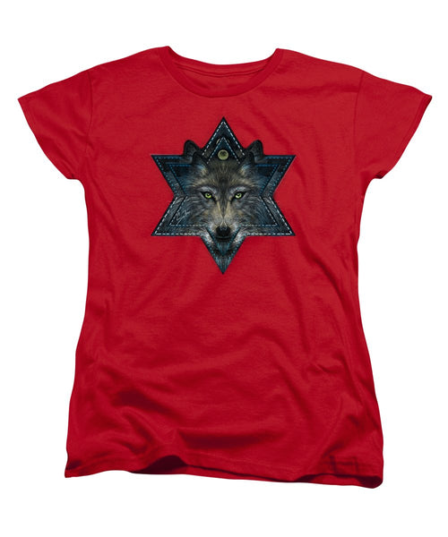 Wolf Star - Women's T-Shirt (Standard Fit)