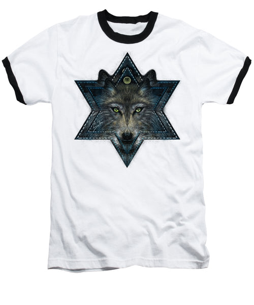Wolf Star - Baseball T-Shirt