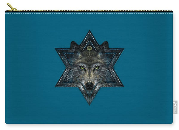 Wolf Star - Carry-All Pouch