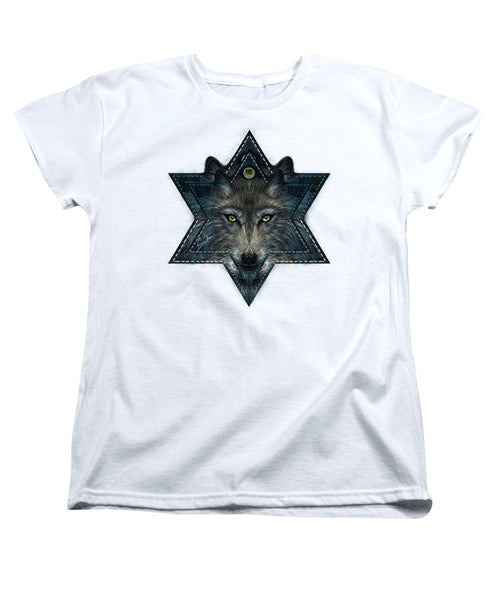 Wolf Star - Women's T-Shirt (Standard Fit)