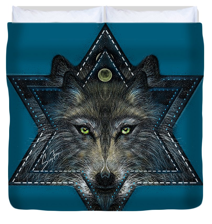 Wolf Star - Duvet Cover