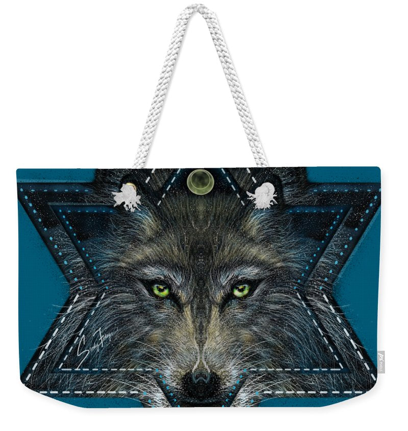 Wolf Star - Weekender Tote Bag
