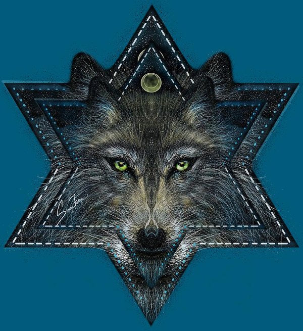 Wolf Star - Art Print