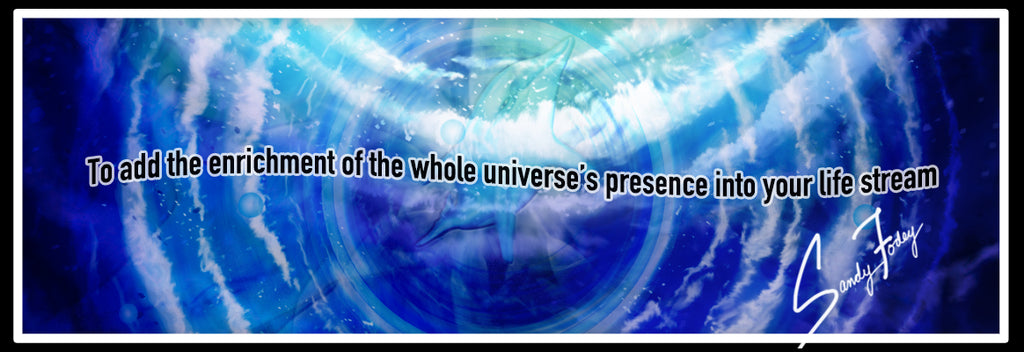 To add the enrichment of the whole universe's Angelic presence into your life stream
